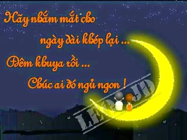 Câu chúc ngủ ngon hay nhất